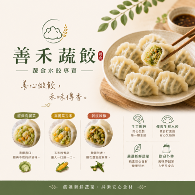 網拍班115-3#2號#素食水餃#LINE官方#AI應用學習